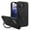Black, variant on Allytechgroup Magnetic Case for iPhone 11, Built-in Invisible 360° Rotatable Kickstand, Compatible with MagSafe, PU Leather Slim Shockproof Protective Phone Case Cover, Black