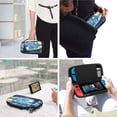 thumbnail image 4 of Fintie Carry Case for Nintendo Switch, Portable Traveler Storage Carrying Bag Pouch Protective Cover for Nintendo Switch Console Joy-Con, with 10 Game Card Slots and Inner Pocket, Starry Night, 4 of 9
