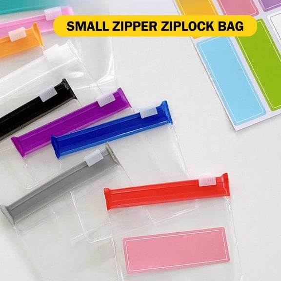 NOVELAR Small Travel Zipper Bags, Waterproof 3 Inch Pouches, Protects Items from Moisture, Perfect for Daily Carry, Business Trips, and On-the-Go