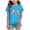 Blue, variant on Povozer 4th of July Shirts Teens Kids Shirt for Girls 4th of July Shirts American Flag Tshirt Patriotic Top Independence Day Outfit for 13-14 Years,Black
