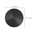 thumbnail image 2 of MERRYHAPY Gas Stove Heat Diffuser Aluminum Black Heat Distribution 1Pack, 2 of 8