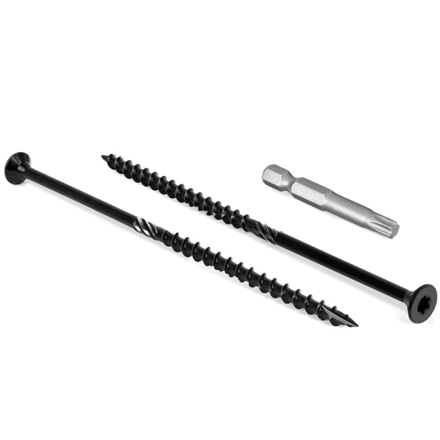 Deck Screw FIXLINK, revestimiento en aerosol de sal para 1500 horas, 50 unidades