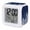 Navy Blue, White, Steel Blue, variant on Black Coral Coastal Digital Alarm Clock for Bedrooms,Smart LED Alarm Clock with 7 Color Changing Night Light,Seaside Nautical Summer Ocean Sea Silent Wake Up Clocks for Sleep Study Cooking 3.2"x3.2"