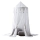 thumbnail image 1 of Toldo para cama para niños, cama de bebé, cúpula redonda para niños, interior y exterior, castillo, tienda de juegos, decoración de la casa colgante, rincón de lectura, lona de algodón, Coral, 1 of 5
