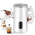 thumbnail image 1 of 4-in-1 Automatic Milk Frother 400W - Quick & Quiet Operation for Hot Milk, Cold Froth, & Hot Chocolate, 1 of 5