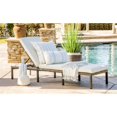 thumbnail image 2 of Bowery Hill Chaise Longue en Osier en Gris Foncé, 2 of 8