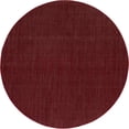 thumbnail image 1 of Unique Loom Tapis Williamsburg Solide Vibrant 5 Pieds x 5 Pieds Rond Rouge, 1 of 4
