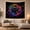 Gaming Burst, variant on Stylized Game Controller with Cosmic Burst, Energetic Celestial for Gamers, Neon Galaxy Gaming Wall Art, Birthday Gift, Tapestry Wall Hanging for Bedroom and Dorm