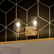 Luxury New Traditional Bath Light, 8.5H x 14.625W, with Contemporary Style, Olde Brass, UHP4205 by Urban Ambiance