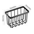 thumbnail image 3 of Fiudx Cesta de Almacenamiento de Esponja Esquinera de Acero Inoxidable, Escurridor con Orificios Cuadrados, Organizador Moderno para Cocina y Baño, Resistente a La Oxidación, Fácil Instalación, Ahorr, 3 of 6