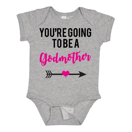 

Inktastic You re Going to Be a Godmother Gift Baby Boy or Baby Girl Bodysuit