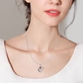 thumbnail image 3 of DESIGNICE 2026 New Best Friend Necklace,Sparkling Heart-Shaped Best Friend Birthday Gifts,Personalized Letter Best Friend Gifts,Meaningful Friendship Gifts,Four Person Rhinestone Stitching, 3 of 5