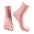 thumbnail image 1 of Five Finger Toe Socks Socks Athletic Causal - Pink, One Size, 1 of 7