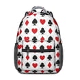 thumbnail image 1 of Sports Competition Print Backpack for Teens - Waterproof & Lightweight Student Backpack - Breathable Shoulder Straps for Baseball, Soccer, Football, 1 of 6