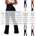 thumbnail image 3 of Women's Soft Comfortable Cargo Pants Elastic Waist Multi Pockets Athletic Activewear Hiking Utility Outdoor Fitness Dark Gray XL(XL), 3 of 6