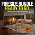 thumbnail image 4 of Sun Joe 16" Oak Firewood Fire Starter Sticks for Fireplace & Pits Use, 30 Lb Box, 4 of 10
