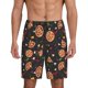thumbnail image 1 of Fotbe Pizzas Mushrooms Pantalones Cortos de Pijama para Hombre, Ropa de Dormir, Pantalones de Pijama Cortos para Hombre-Large, 1 of 6