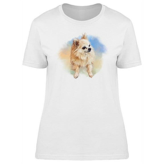 Mittel German Spitz Dog T-Shirt Women -Image by Shutterstock, Female Medium