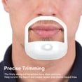 thumbnail image 4 of Face Hair Shaping Template, Portable 2 Set Clear Contour Beard Shaving Template 5 Different Size  for Male, 4 of 7