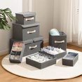 thumbnail image 3 of Clearance Foldable Mesh Storage Box: Space-Saving Clothes Organizer with Durable Nylon Construction and Ventilated Design, 3 of 8