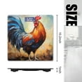 thumbnail image 2 of High Precision Body Weight Scale Smart Bathroom Scales with Large LCD Display(400lbs),Decorative for Bedroom-Vibrant Oil Painting Of Elegant Rooster, 2 of 4