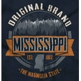 thumbnail image 2 of Mississippi Magnolia Forest Souvenir Men's Graphic T Shirt Tees Brisco Brands X, 2 of 4