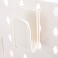 thumbnail image 4 of 1 Set Wall Mounted Pegboard Plastic Pegboard Panels Tool Storage Utility Tools Organizer Garage Tool Storage For Kitchen And Garage, 4 of 8