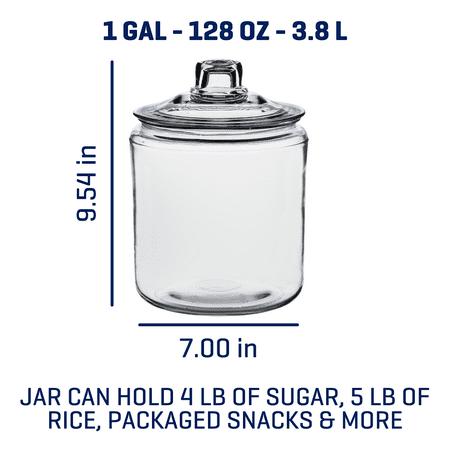 Anchor Hocking - 1 Gal. Jar - Clear