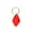 Red, variant on tooloflife Mini LED Keychain Key Chain Torch Lamp Flashlight Key Ring Light Diamond Shape