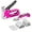 3pc, variant on THINKWORK 27Pc Staple Gun Set includes pink staple guns, a 3-in-1 upholstery stapler, and 900 staples. Staple Gun tool kit is perfect for DIY projects
