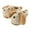 Khaki, variant on Puppy Plush Slippers for Kids, Comfort Pillow Slippers with Animal Design, Cute Bedroom Home Shoes for Boys Girls Big Kids
