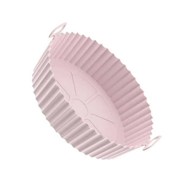 Air Liner Silicona Freidoras Cesta Horno Revestimientos Antiadherentes Fácil Limpieza ( ) Rosa