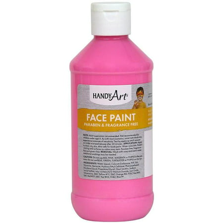 Handy Art 556-22 Pink Face Paint - 8 oz