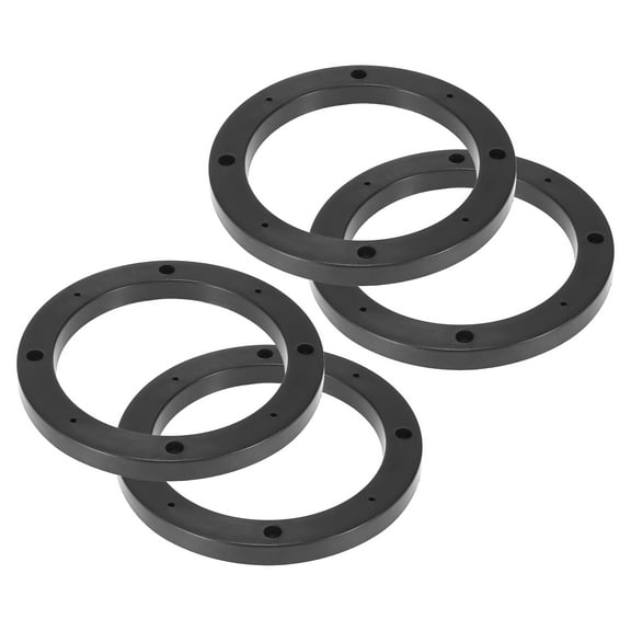 4pcs 5 Inch Car Black Hollow Universal Speaker Spacer Mounting 120mm ID