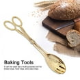thumbnail image 3 of Cake Clamp Bread Tongs Kitchen Utensil Arabic Vintage Style Food Clip Multi Purpose Zinc Alloy Vegetable Clip Convenient and Hygienic Cake Clip for Baking Tools, 3 of 7