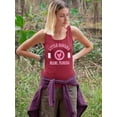 thumbnail image 2 of Little Havana Calle Ocho Racerback Tank Women's -SelectDesign, 2 of 4