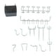 thumbnail image 3 of Ganchos De Almacenamiento, Gancho Duradero De Acero Inoxidable Para Tablero Perforado Que Ahorra Espacio Para El Hogar, 3 of 7
