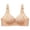Khaki, variant on Womens Blissful Bra Wire Push Up Full Coverage Smoothing Everyday Comfort Flex Fit Bras, 36, Black