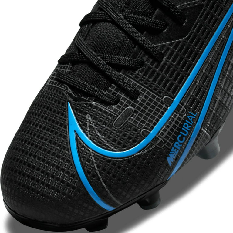 vod bijvoeglijk naamwoord Veeg Nike Superfly 8 DF Academy FG Jr Soccer Shoes - Black/Iron Grey/University  Blue - Walmart.com