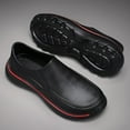 thumbnail image 2 of Waterproof Non-Slip Men's Slip-On Work Shoes, Breathable EVA, Casual Style, Low-Top, Round Toe, for Kitchen, Office, Spring/Summer/Autumn/Winter, Black, 2 of 5