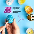 thumbnail image 6 of Squishy Egg Painting Kit, 6 Count, Slow Rising, Easter Basket Stuffers Arts & Crafts Activity for Kids, 6 of 8