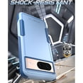 thumbnail image 5 of Poetic Neon Series Case Compatible with Google Pixel 8 5G 6.2 inch, Dual Layer Heavy Duty Tough Rugged Light Weight Slim Shockproof Protective Cover Case, Sky Blue, 5 of 6