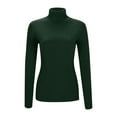 thumbnail image 4 of Wdgfv Ladies' Warm Cable Knit Turtleneck Pullover Sweater Women Turtleneck Ribbed Base Sweater Warm Stylish Pullover, 4 of 9