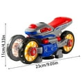 thumbnail image 4 of Hbdhejl Transformer Motorcycle Universal Stunt Rotating Light Music Boy Children'S Toy, 4 of 9