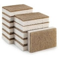 thumbnail image 1 of Eco-Friendly Natural Sponges for Dishes 12 Pack - Biodegradable Kitchen Sponge with Compostable Coco, 1 of 5