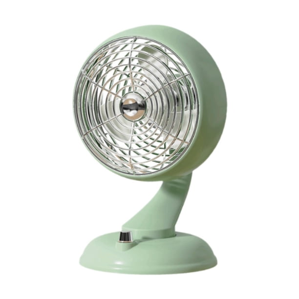 Ventilador de aire Ventilador de escritorio Ventilador de enfriamiento eléctrico USB Verano 3 velocidades Ventilador de escritorio silencioso para Verde