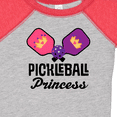 thumbnail image 4 of Inktastic Pickleball Princess Girls Baby Bodysuit, 4 of 5