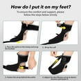 thumbnail image 5 of Plantar Fasciitis Night Splint Sock with Massage Ball for Tension Relief,Upgraded Planters Facetious Relief, Achilles Tendonitis Relief, Foot Drop,plantar fasciitis night splints for Foot Pain,RED, 5 of 9