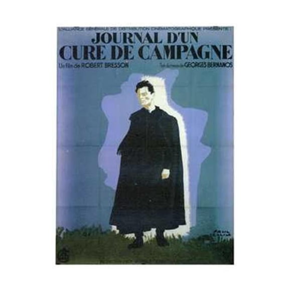Liebermans MOV199579 Journal d'Un Curé de Campagne - Affiche du Film 11x17