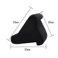 thumbnail image 3 of Linen Cotton Tablet Pillow Stand for 4-13 inch Devices Side Pocket Portable, 3 of 7